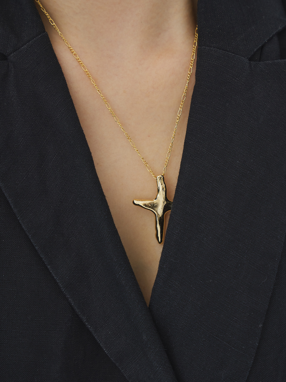 Cross Necklace (SILVER925)COTOIT